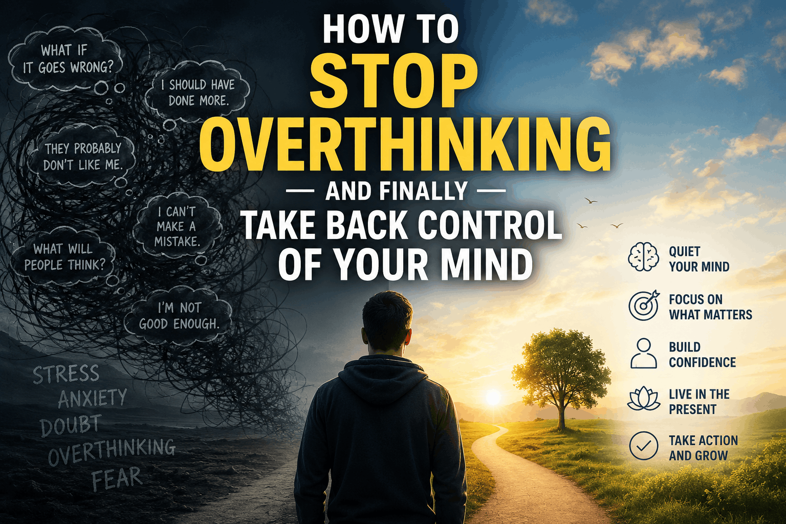 How to Stop Overthinking