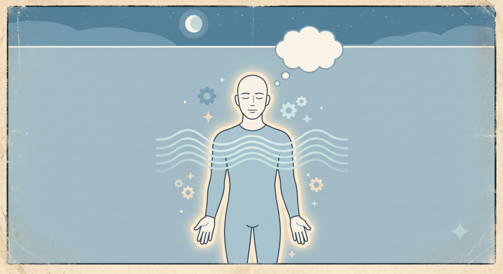 how the army sleep system method calms the nervous system
